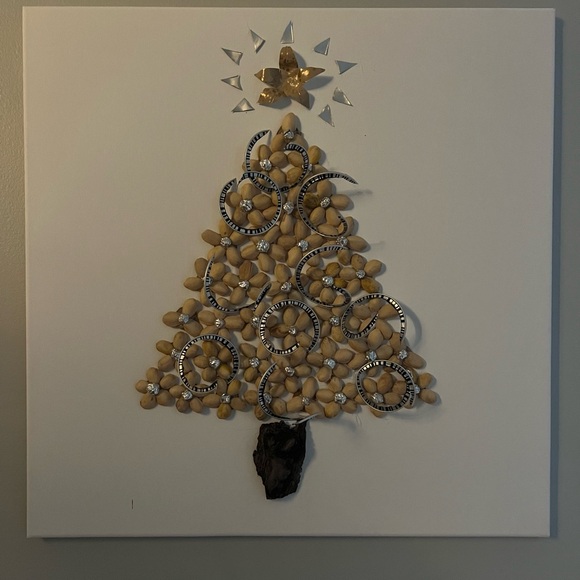 Upcycled Custom Canvas Wall Art - Handmade - Picture 5 of 6